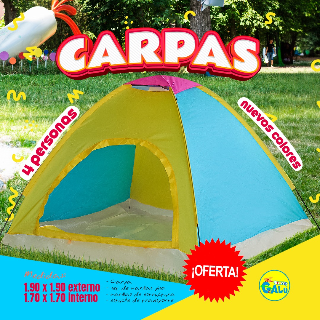 YH-074 CARPA CAMPING (4-5 PERSO)